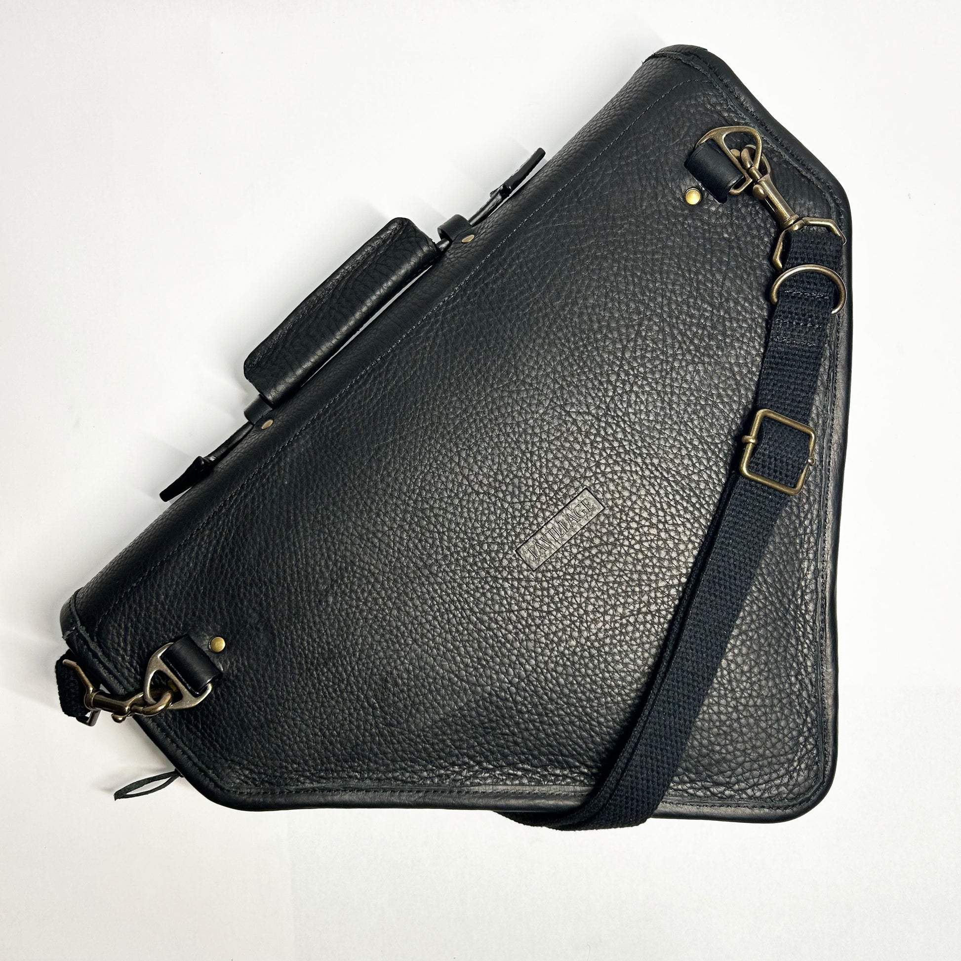 Holloway Bag - Pebble Cow Hide in Black