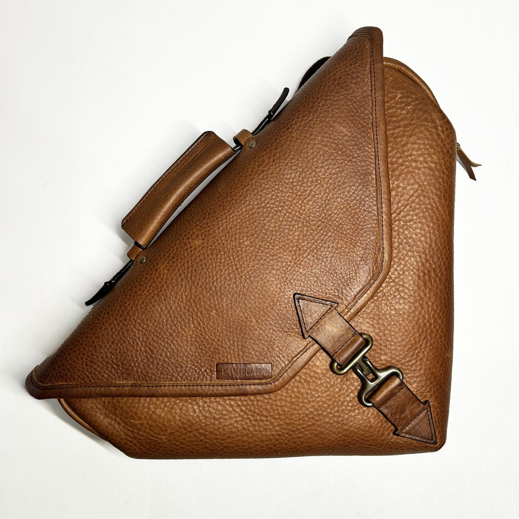 Holloway Bag - Pebble Cow Hide in Brown