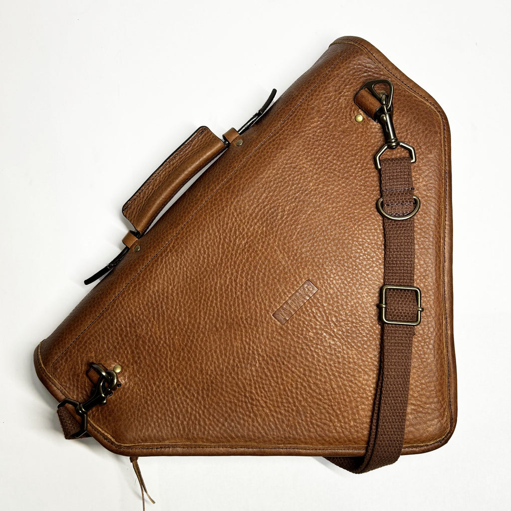 Holloway Bag - Pebble Cow Hide in Brown