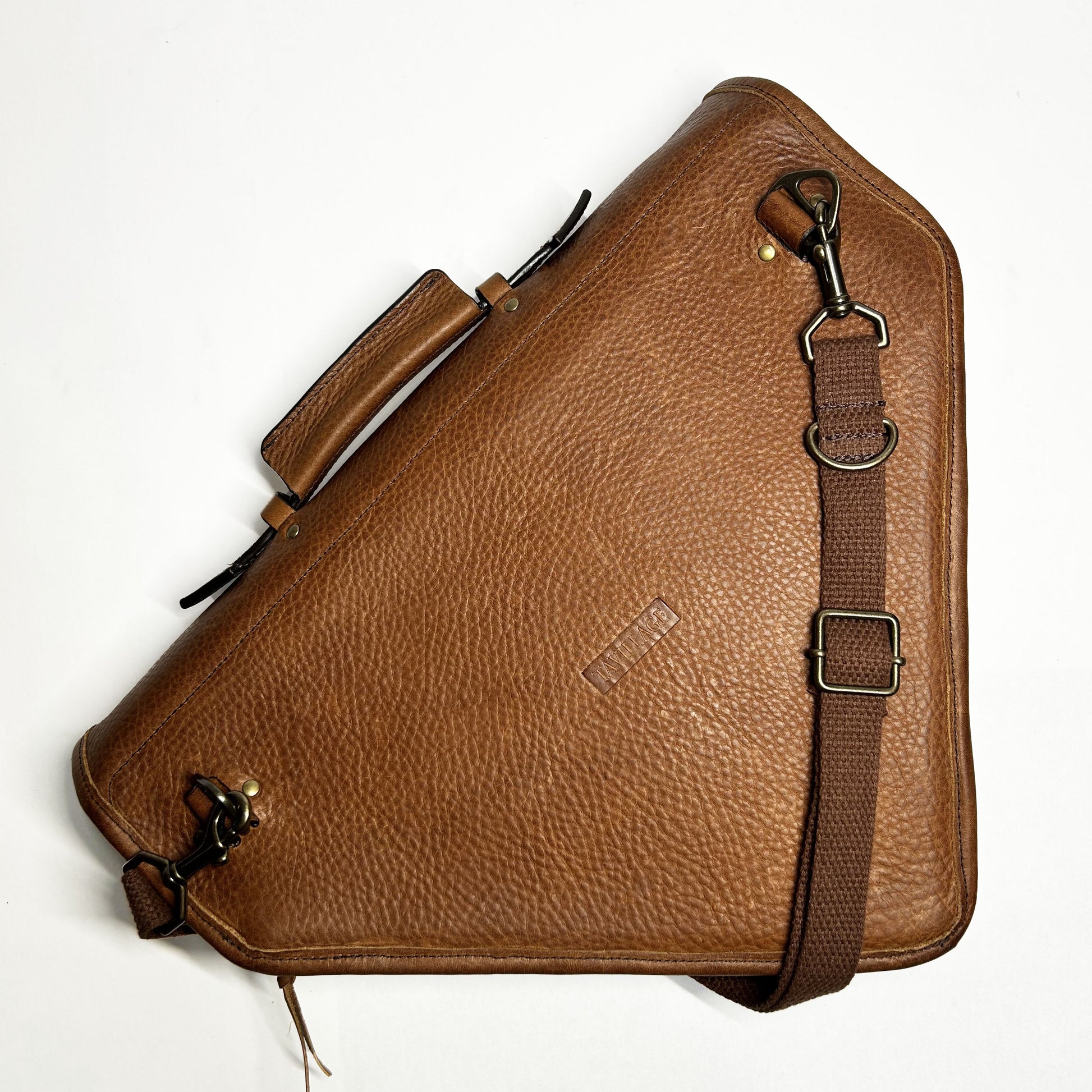 Holloway Bag - Pebble Cow Hide in Brown