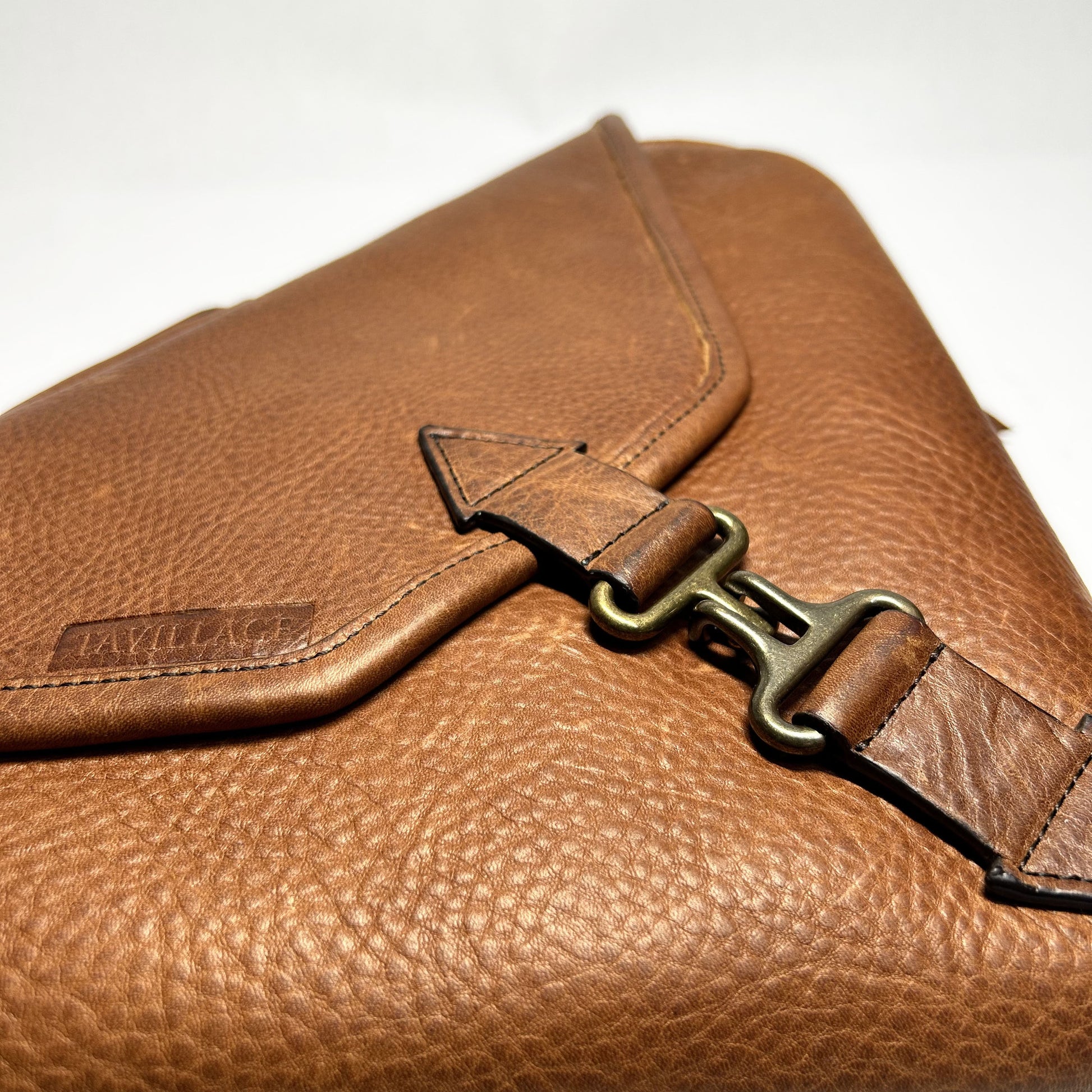 Holloway Bag - Pebble Cow Hide in Brown