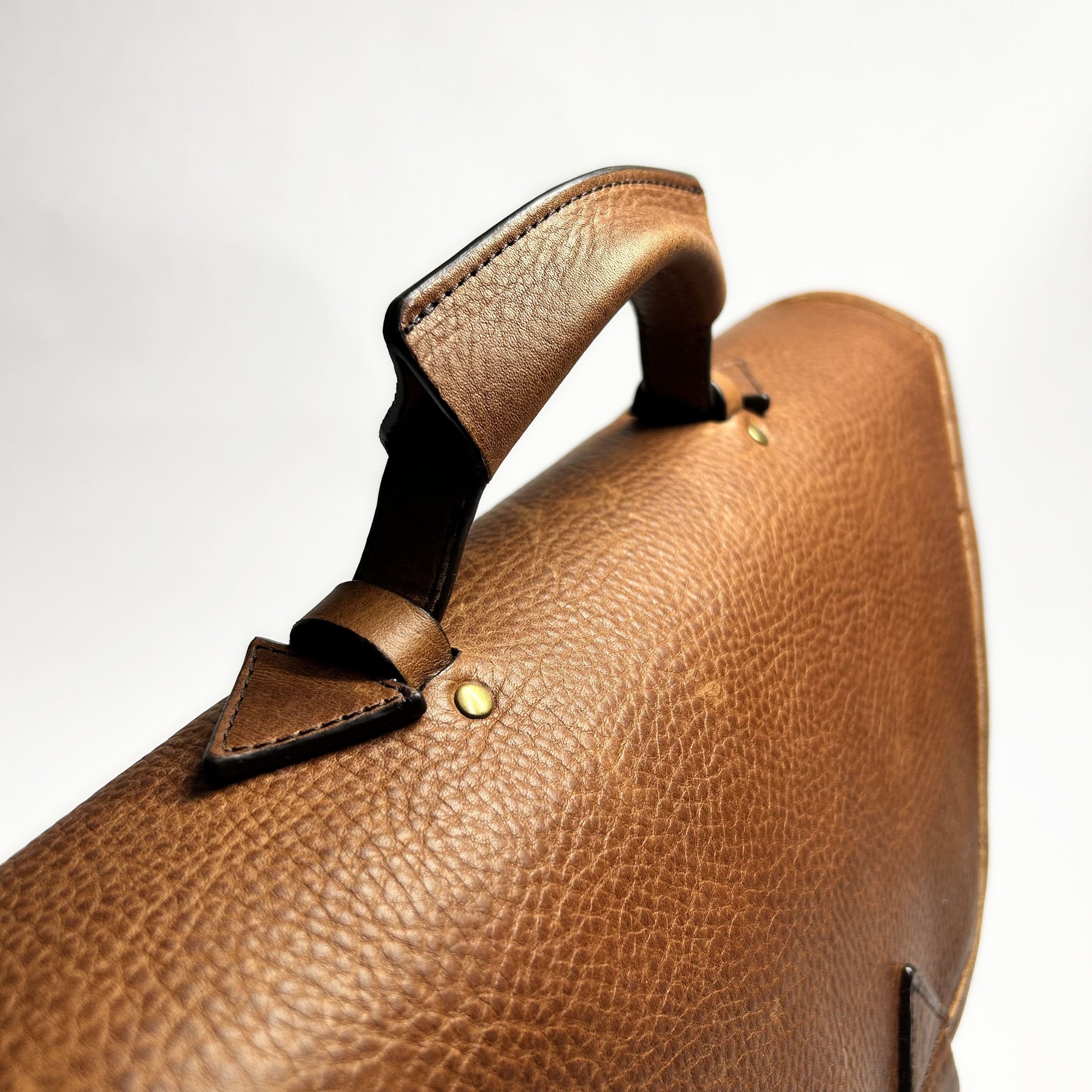 Holloway Bag - Pebble Cow Hide in Brown