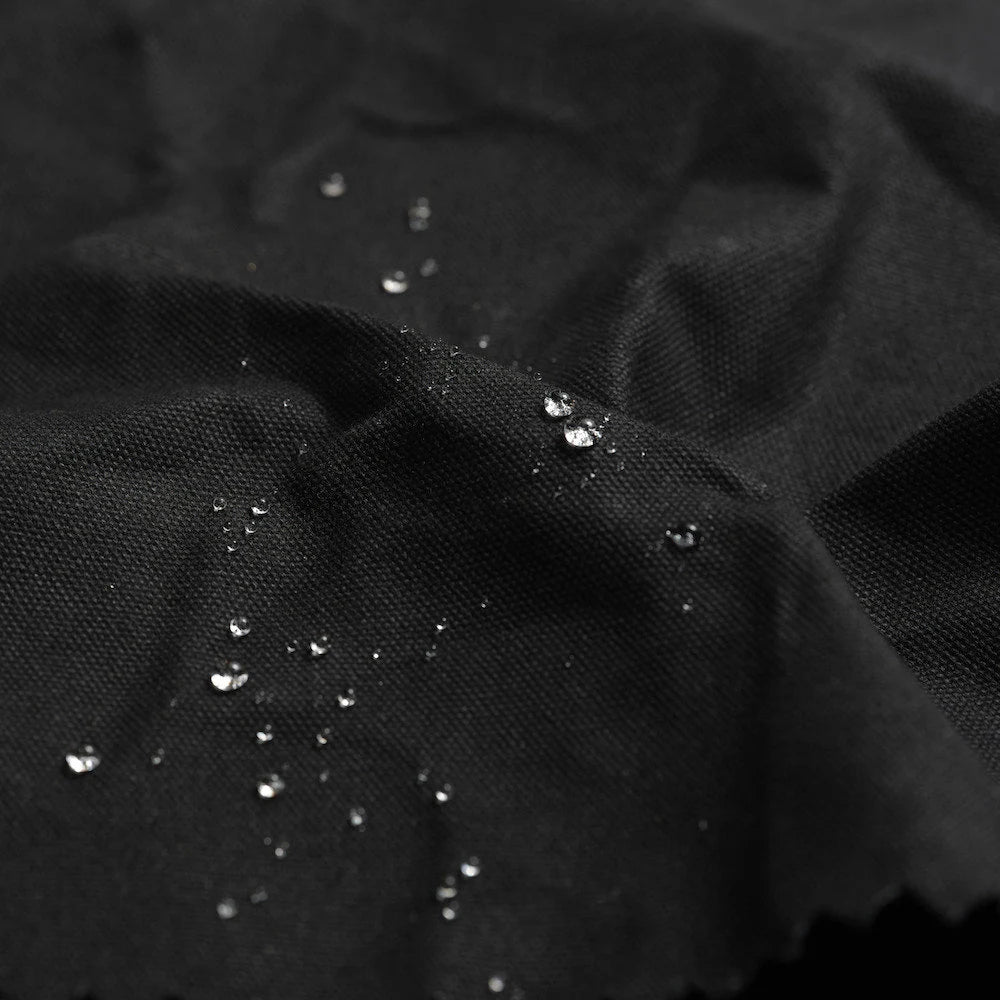 Holloway Bag - Waxed Canvas in Black
