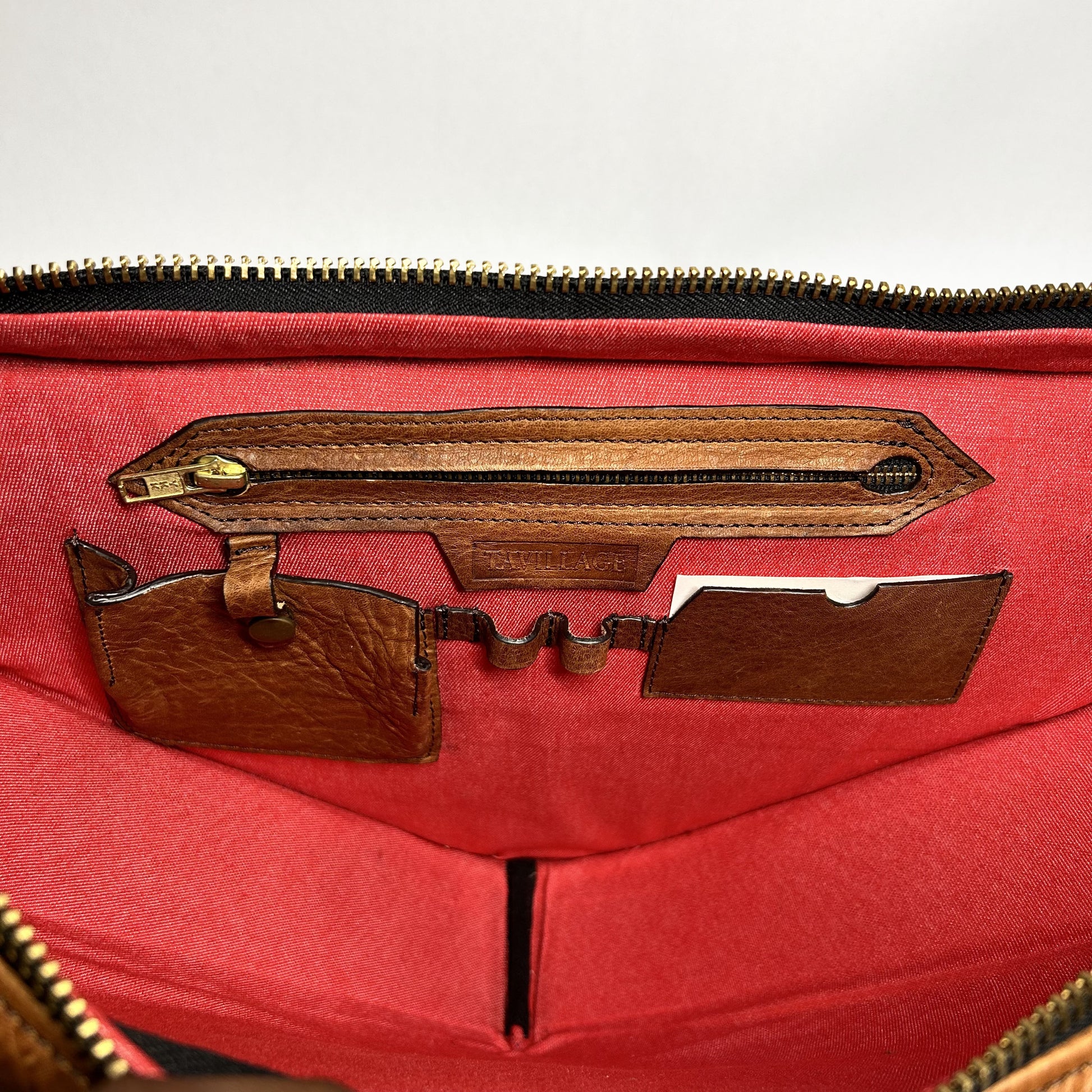 Holloway Bag - Pebble Cow Hide in Brown