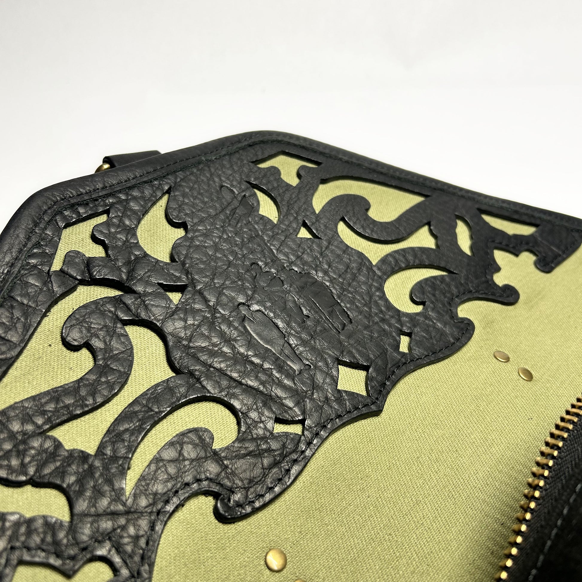 Holloway Bag - Waxed Canvas in Black