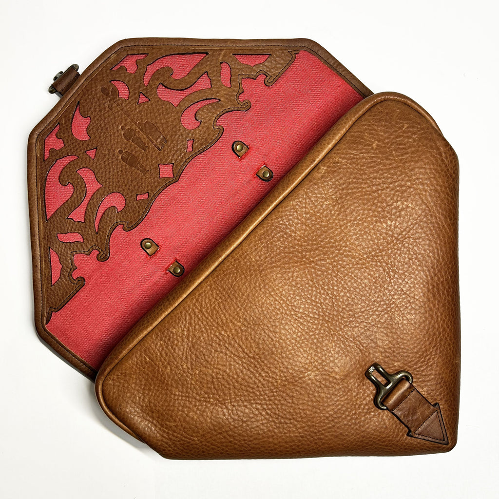 Holloway Bag - Pebble Cow Hide in Brown