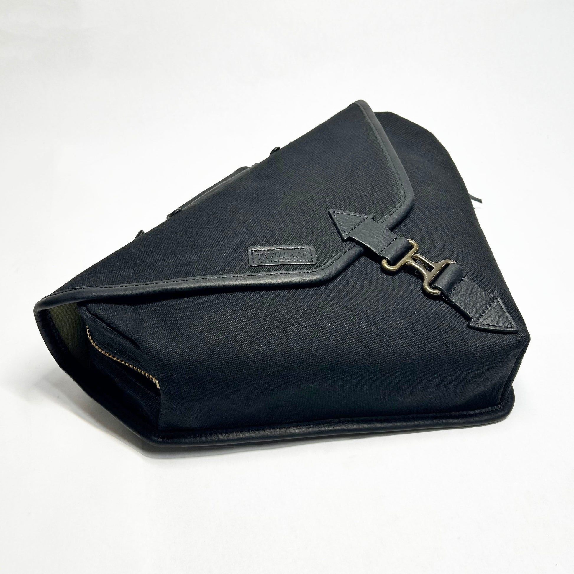Holloway Bag - Waxed Canvas in Black